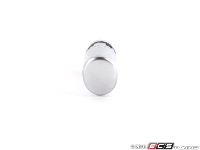 Parking Brake Push Button - Aluminum Finish