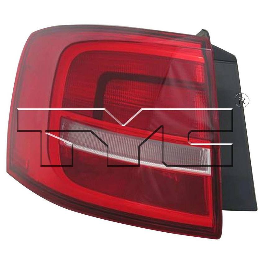 VW Tail Light Assembly – Driver Side Outer (NSF) 5C6945095F – TYC 116784001