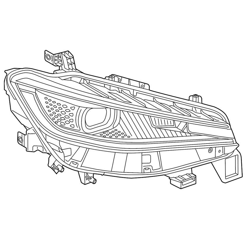 Headlight Assembly – Pasenger Side