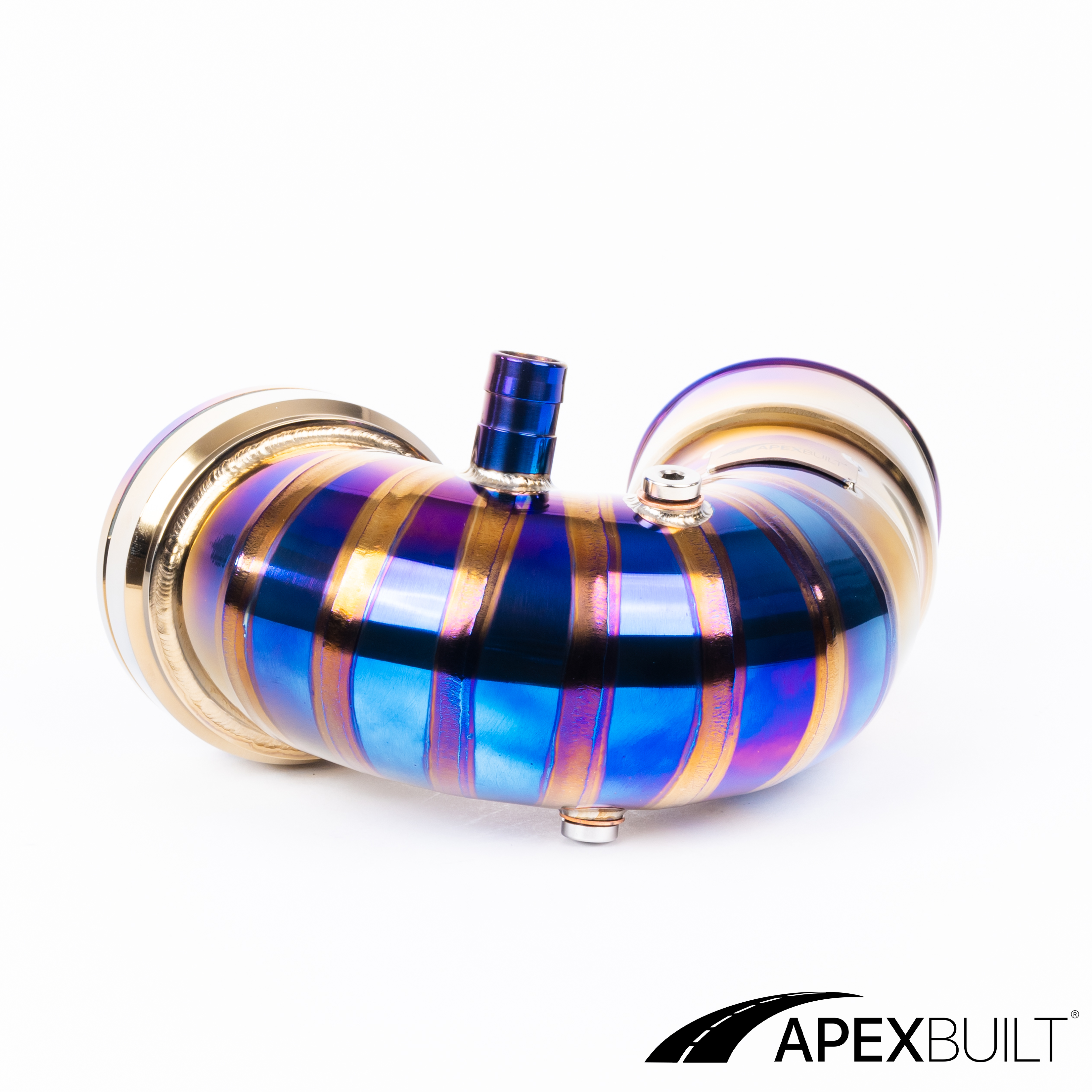 ApexBuilt® BMW F87 M2C, F80 M3, & F82/F83 M4 Titanium Charge Pipe Kit (S55, 2015-20)