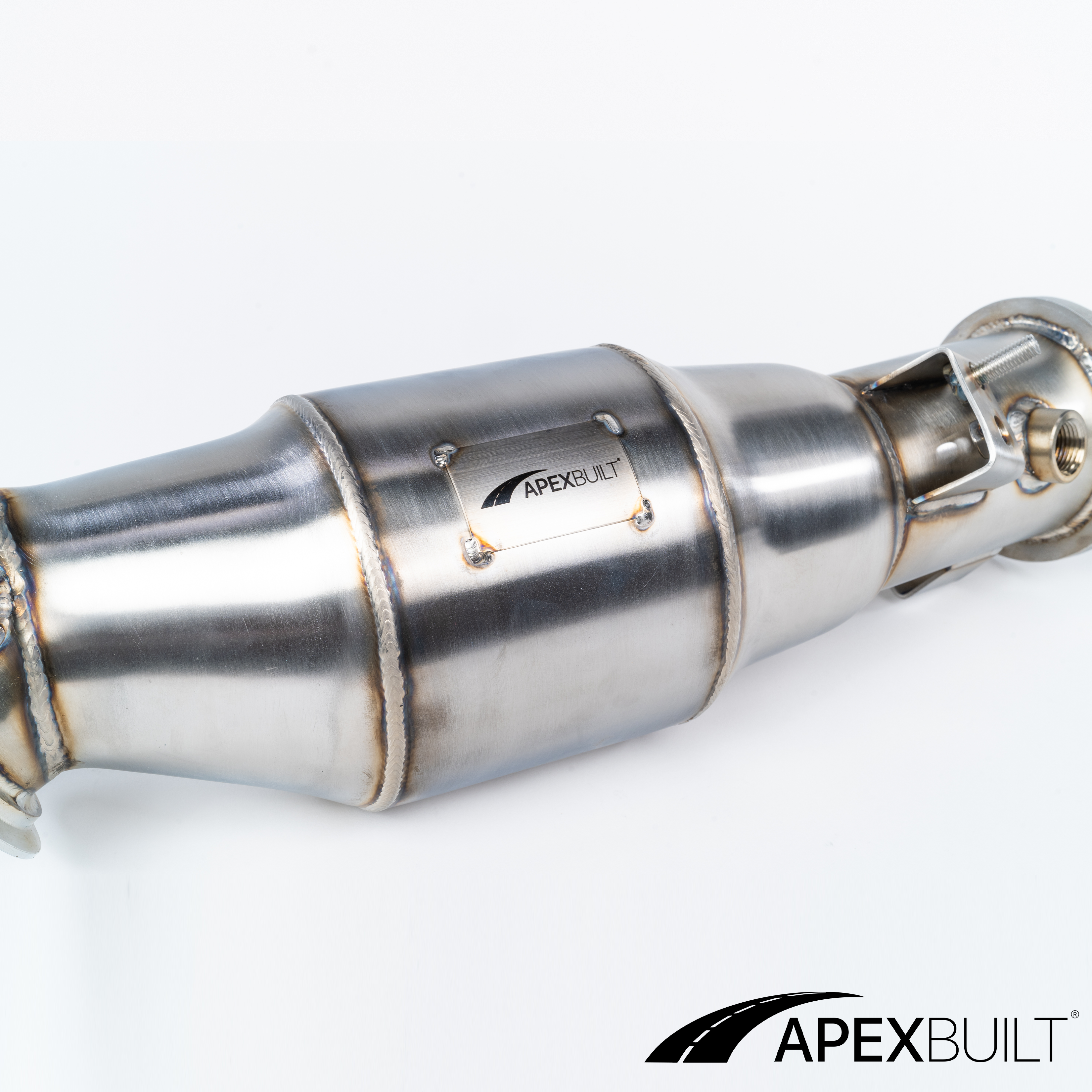 ApexBuilt® BMW G87 M2, G80 M3, & G82/G83 M4 GESI High-Flow Catted Downpipes (S58, 2021+)