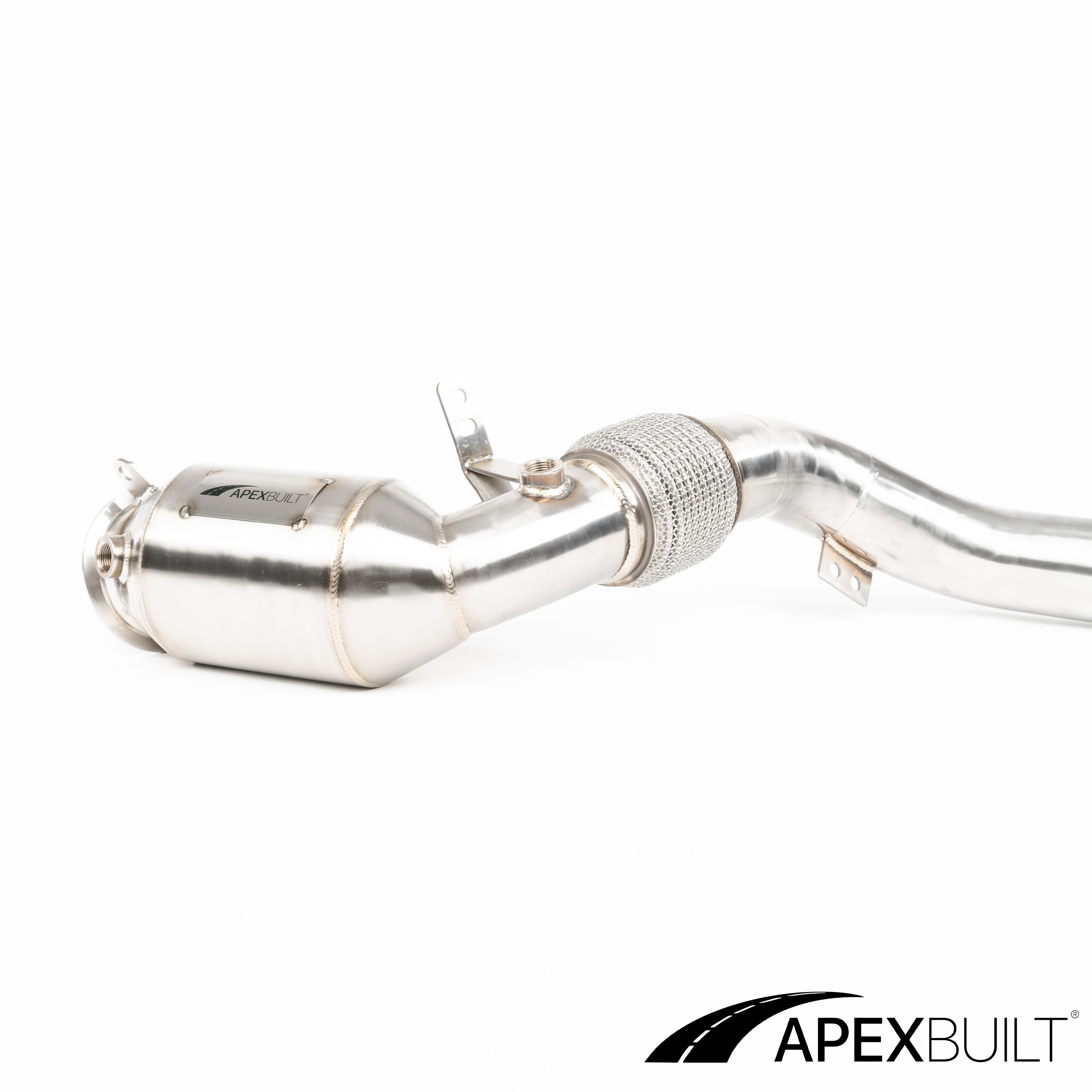 ApexBuilt® BMW F85 X5M/F86 X6M Race Downpipes (S63TU, 2015-19)