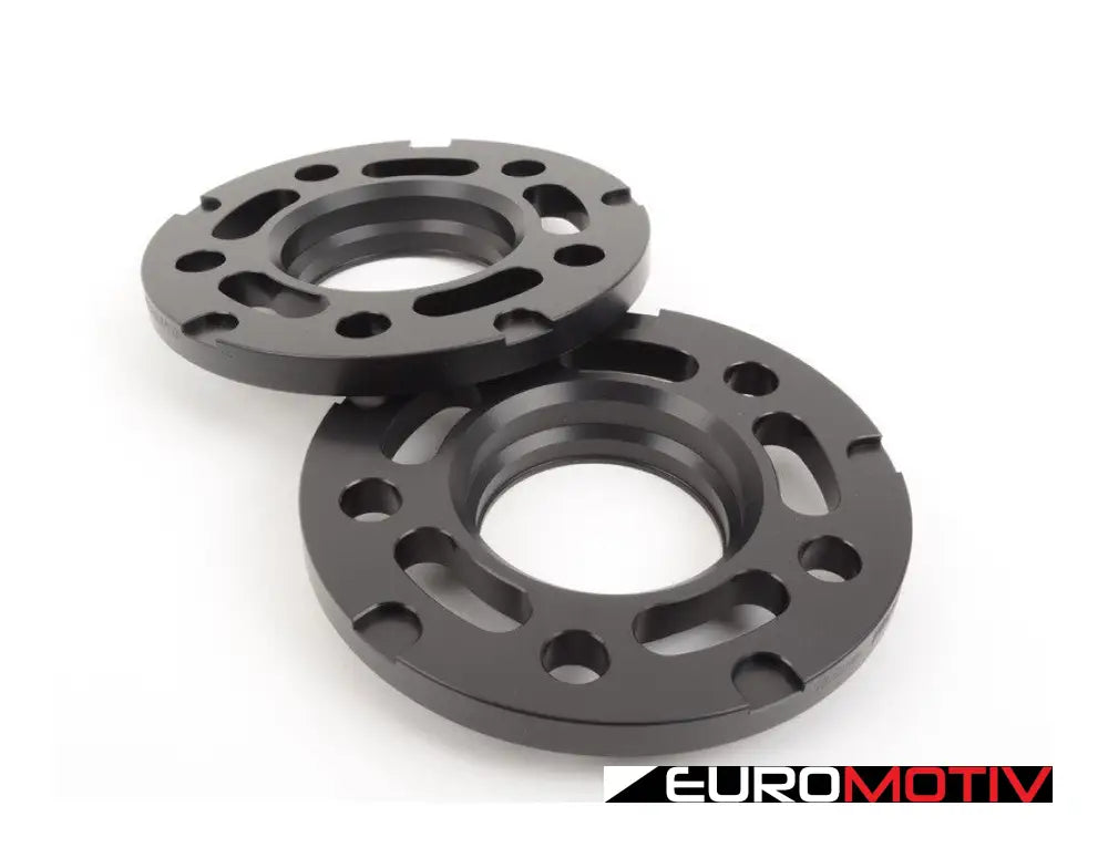 12.5Mm Big Pad Wheel Spacers - Black (Pair)