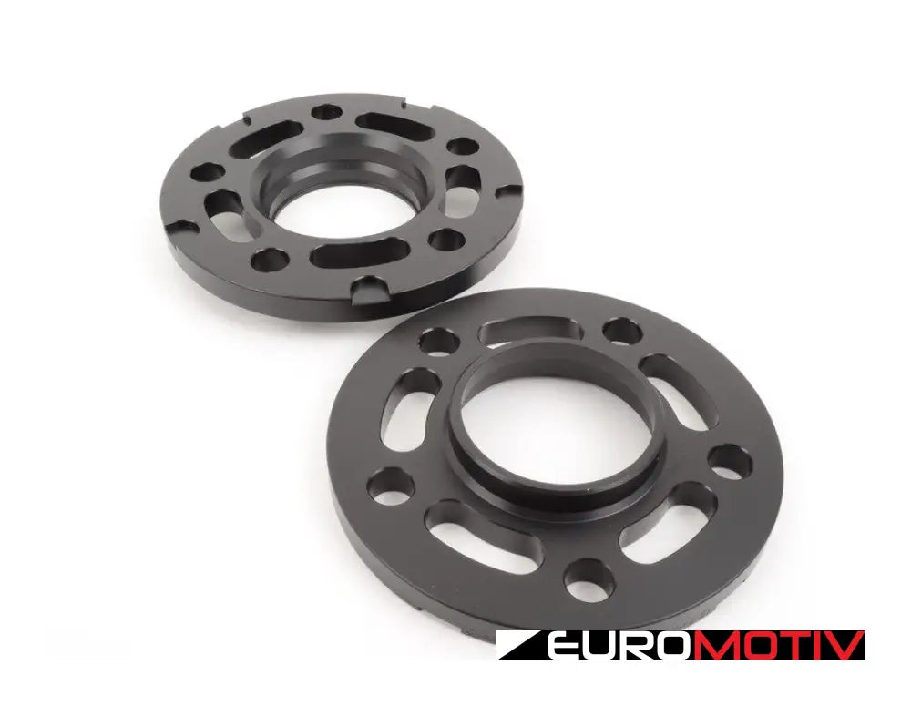 12.5Mm Big Pad Wheel Spacers - Black (Pair)