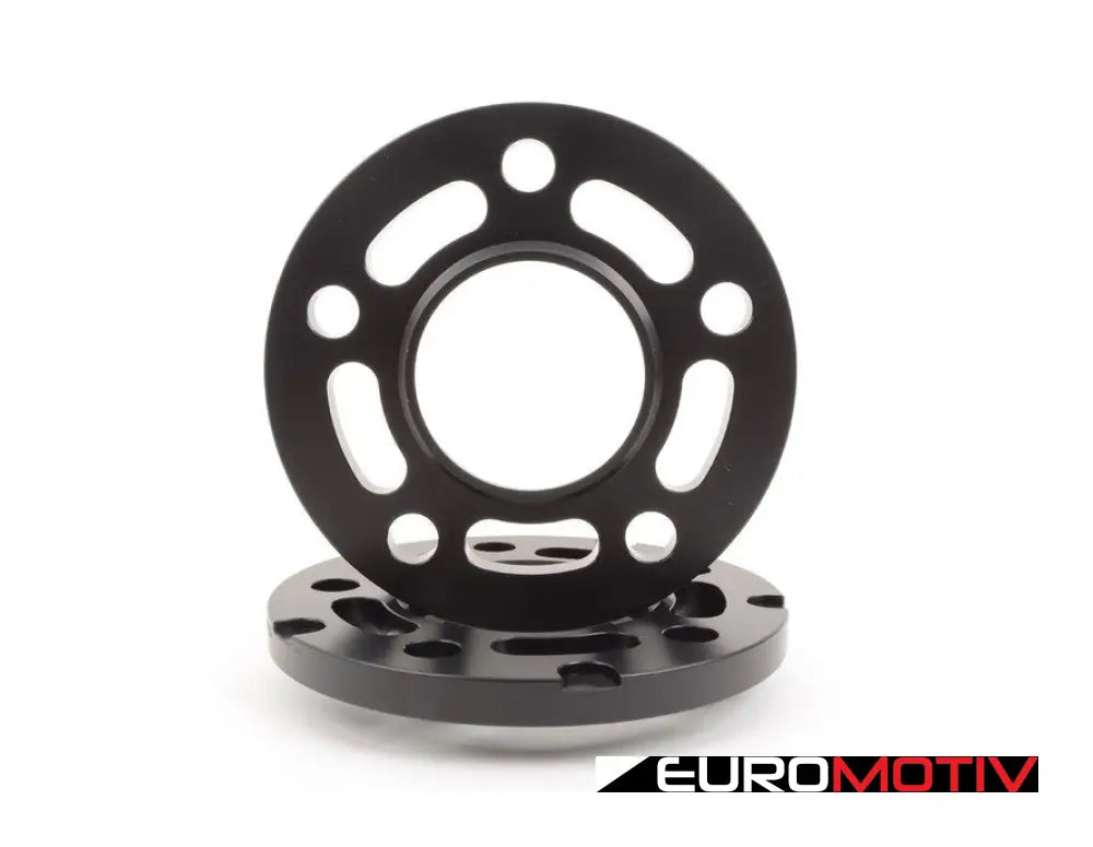 12.5Mm Big Pad Wheel Spacers - Black (Pair)