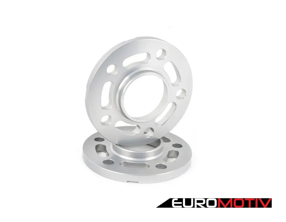 12.5Mm Big Pad Wheel Spacers - Silver (Pair)