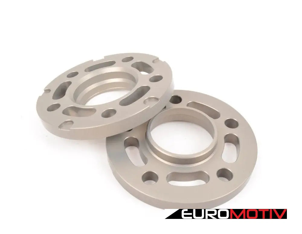 12.5Mm Big Pad Wheel Spacers - Silver (Pair)