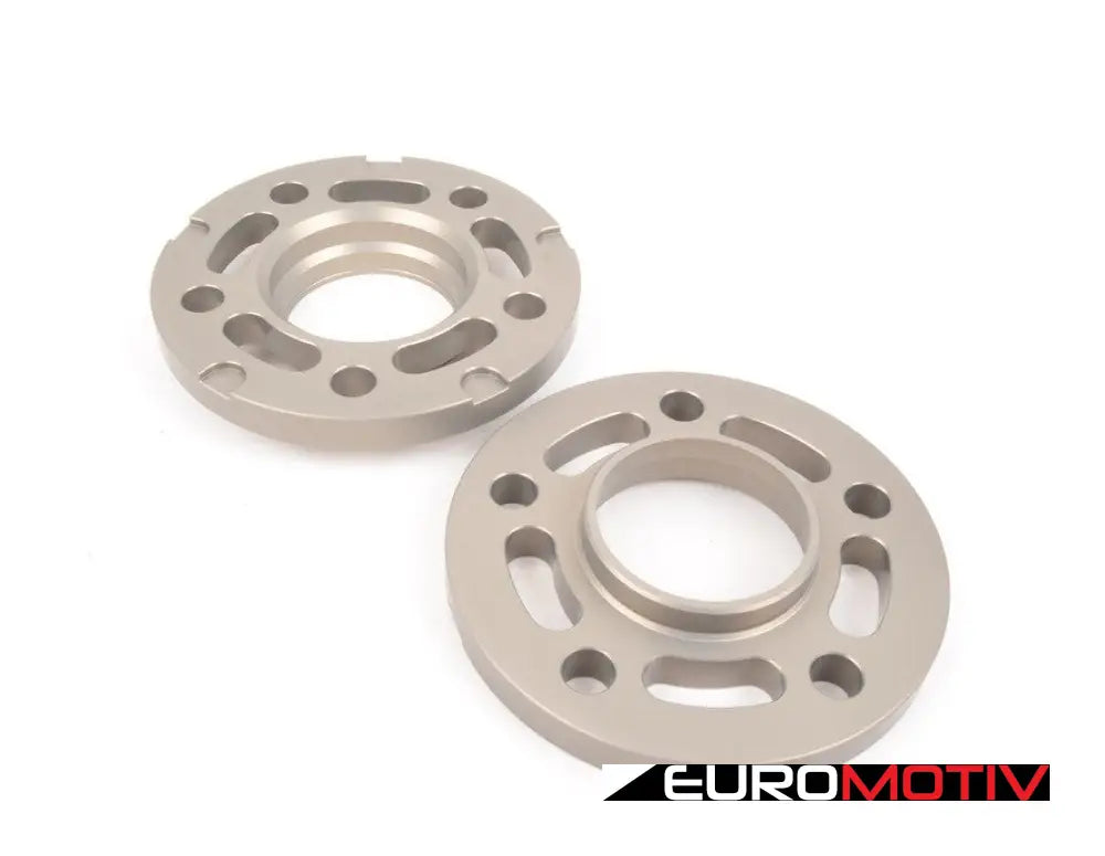 12.5Mm Big Pad Wheel Spacers - Silver (Pair)