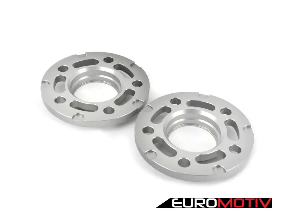 12.5Mm Big Pad Wheel Spacers - Silver (Pair)