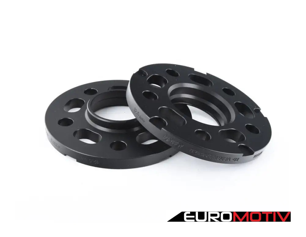 12.5Mm Wheel Spacers - Black (Pair)