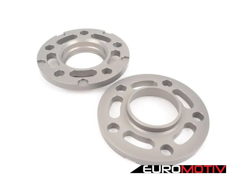 12.5Mm Wheel Spacers - Silver (Pair)