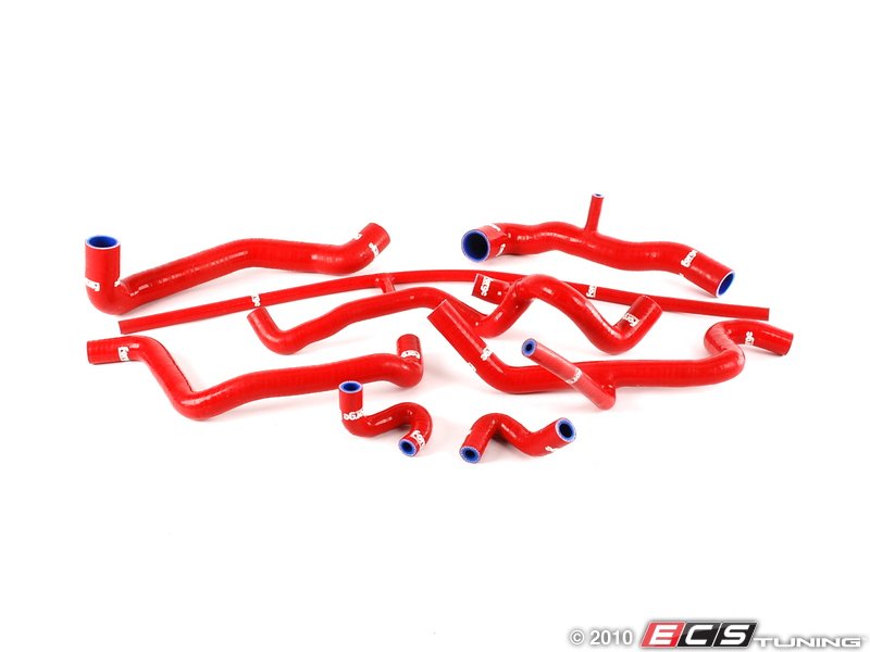 Silicone Coolant Hose Kit - Red