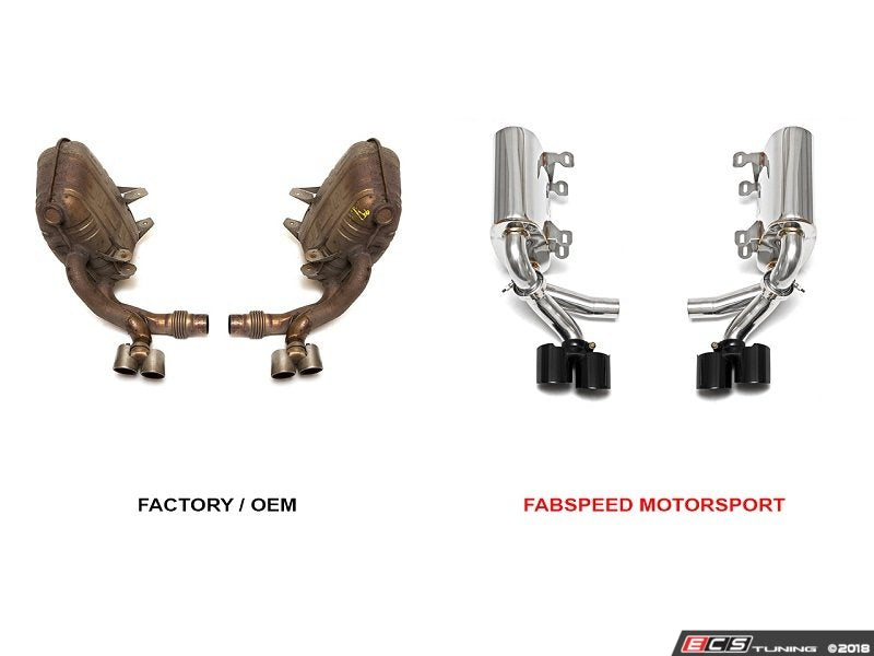 Maxflo Performance Exhaust System Without Tips - Re-Use Factory Tips