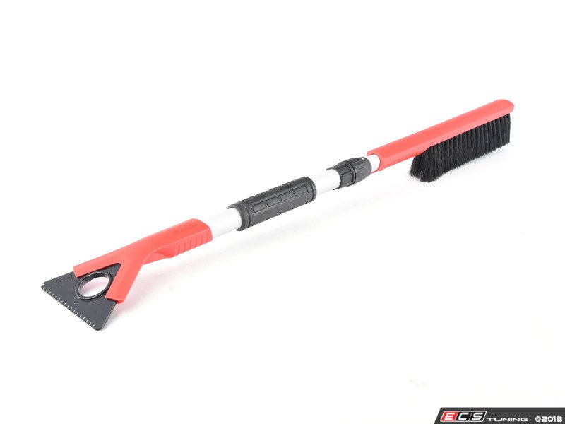 Ice Scraper With Snow Brush - Red / Black