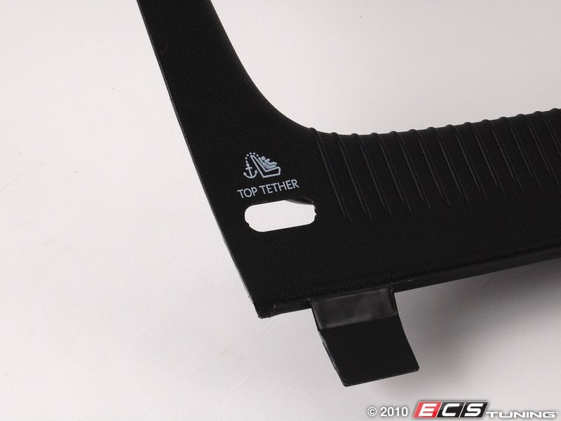 Rear Lock Carrier Trim - Titanium Black