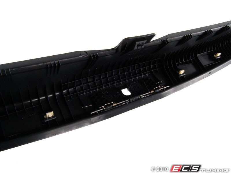 Rear Lock Carrier Trim - Titanium Black