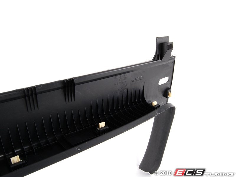 Rear Lock Carrier Trim - Titanium Black