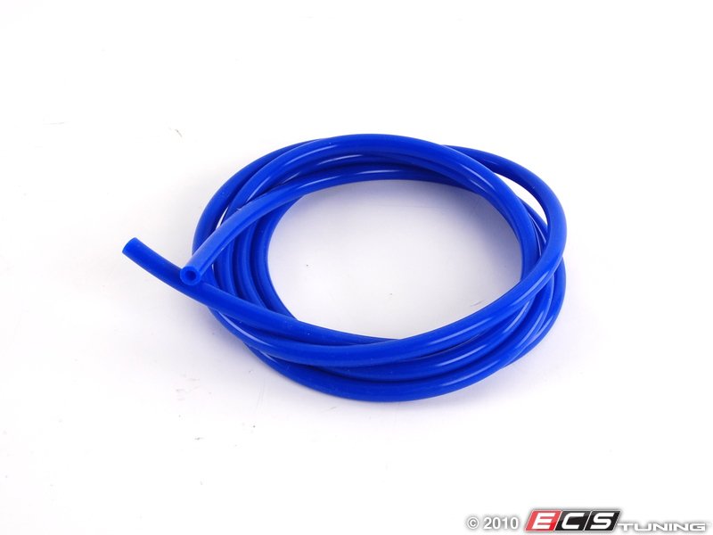 Silicone Vacuum Hose - Blue - 9 Feet