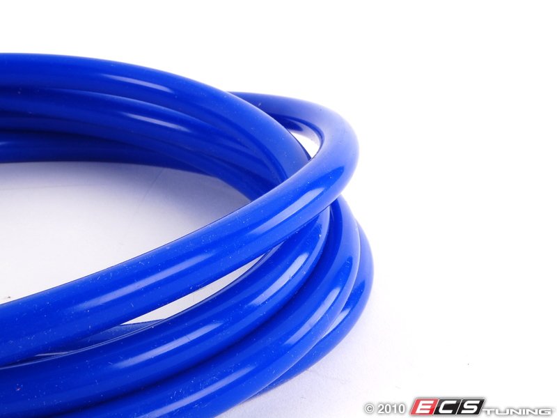 Silicone Vacuum Hose - Blue - 9 Feet