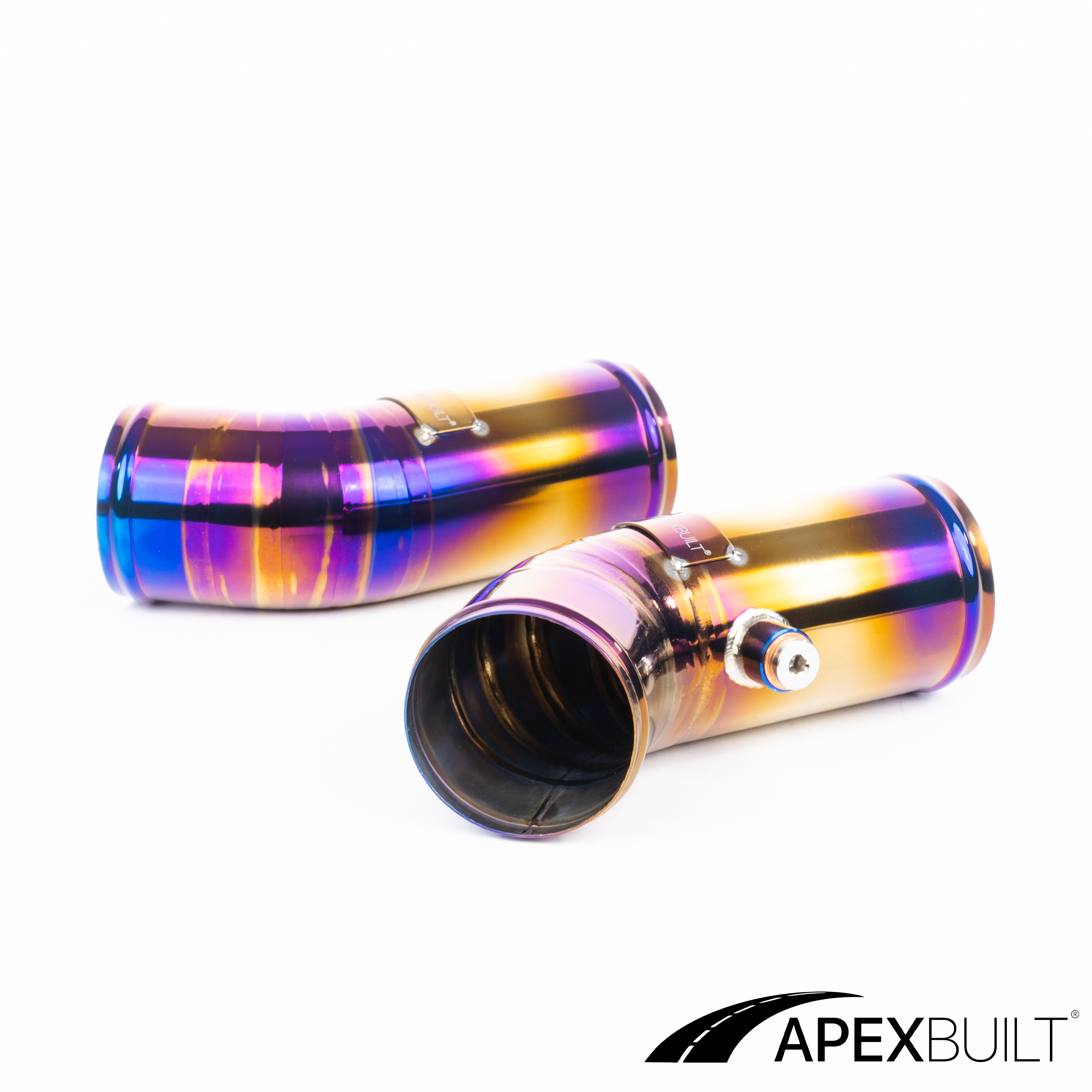 ApexBuilt® BMW F10 M5 & F06/F12/F13 M6 Titanium Charge Pipe Kit (S63TU, 2012-17)