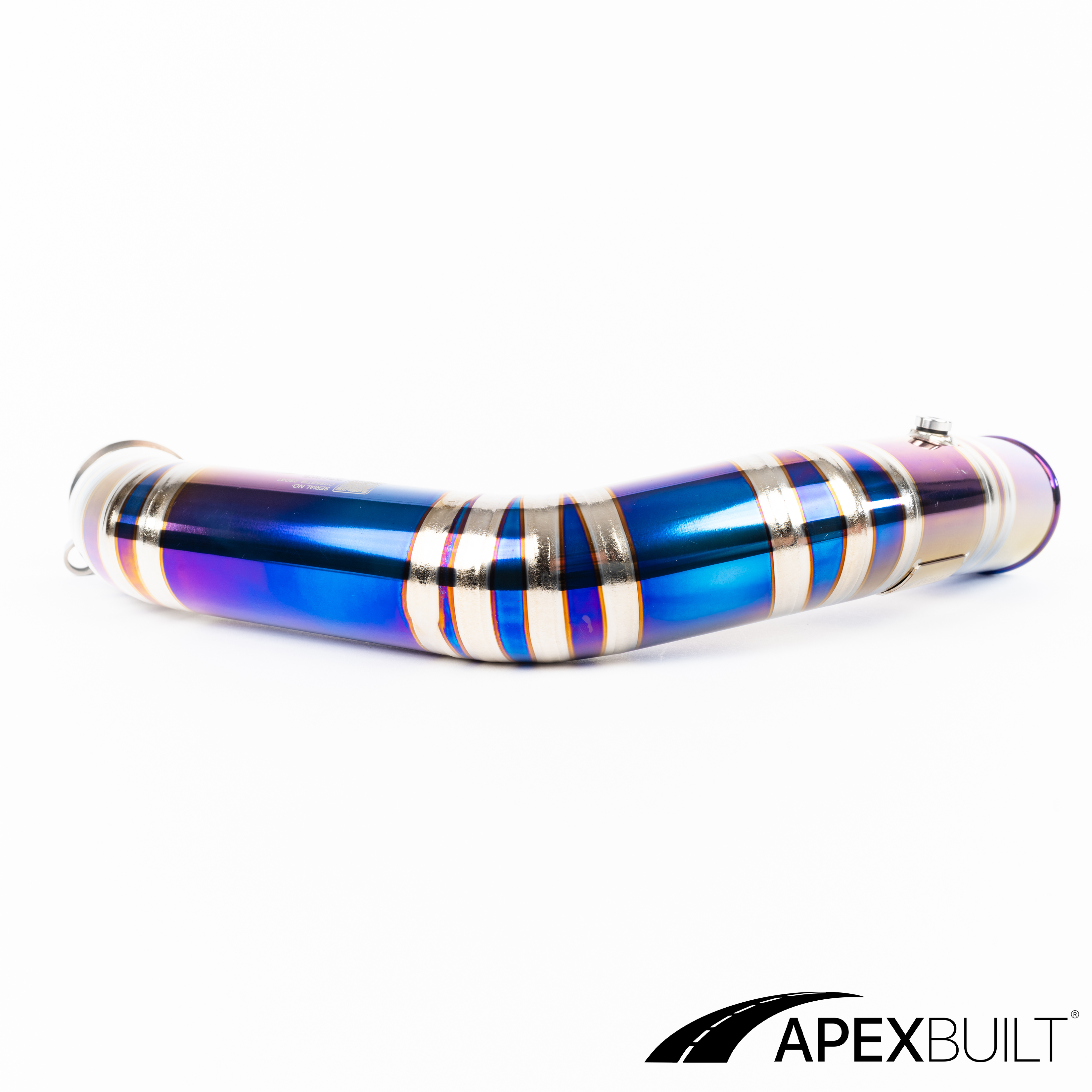 ApexBuilt® BMW F87 M2C, F80 M3, & F82/F83 M4 Titanium Charge Pipe Kit (S55, 2015-20)