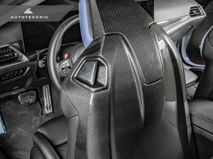 AutoTecknic G82 / G83 M4 Dry Carbon Full Seat Back Cover Set