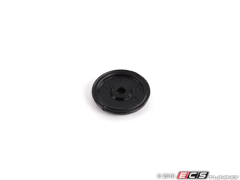 Seat belt stopper button - Sabre (black) - Priced Each