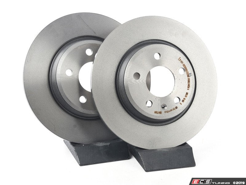 Rear UV Coated Brake Rotors - Pair (300x12)