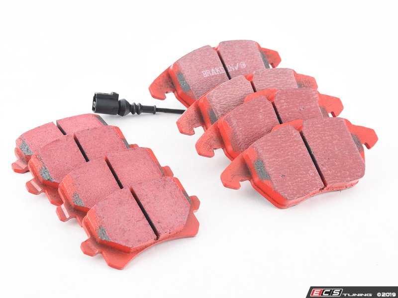 Front & Rear Brake Pad kit - EBC RedStuff