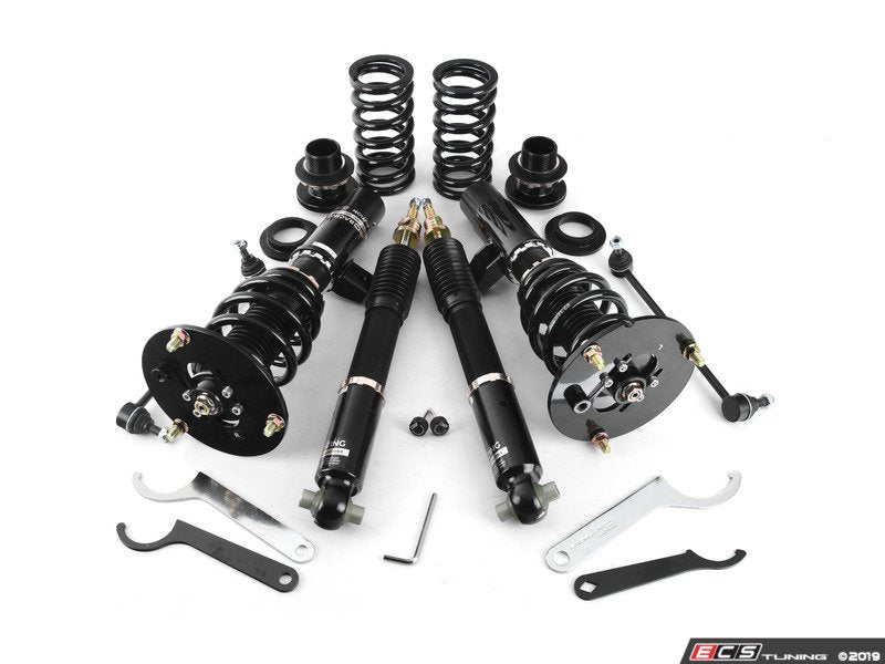 BR Series Coilover Suspension Kit - Extreme Low - 3-Bolt Top Mounts