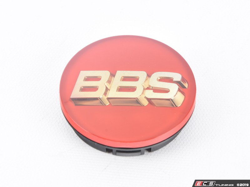 BBS Center Cap 56mm Red/Gold (56.24.012)