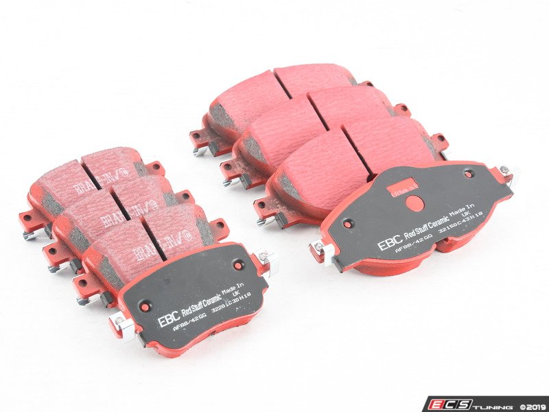 RedStuff Performance Brake Pad Set - Front & Rear