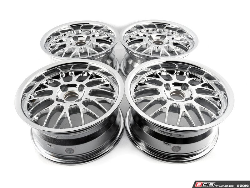 15" Beyern Mesh Square Wheel Set - Chrome