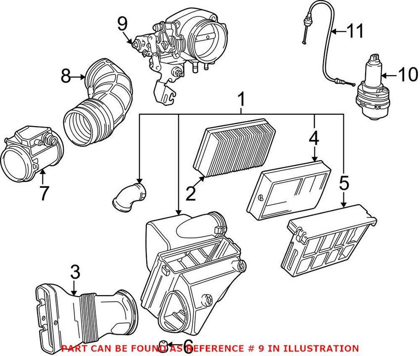 Throttle Body (Cyl 245)