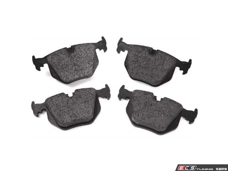 Rear Premium NAO Ceramic Brake Pad Set