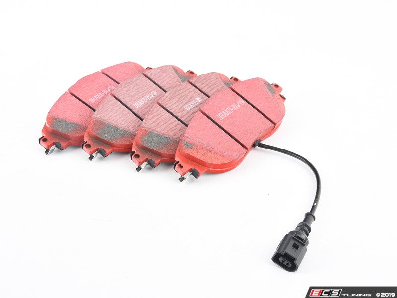 Front & Rear Brake Pad Kit - EBC RedStuff