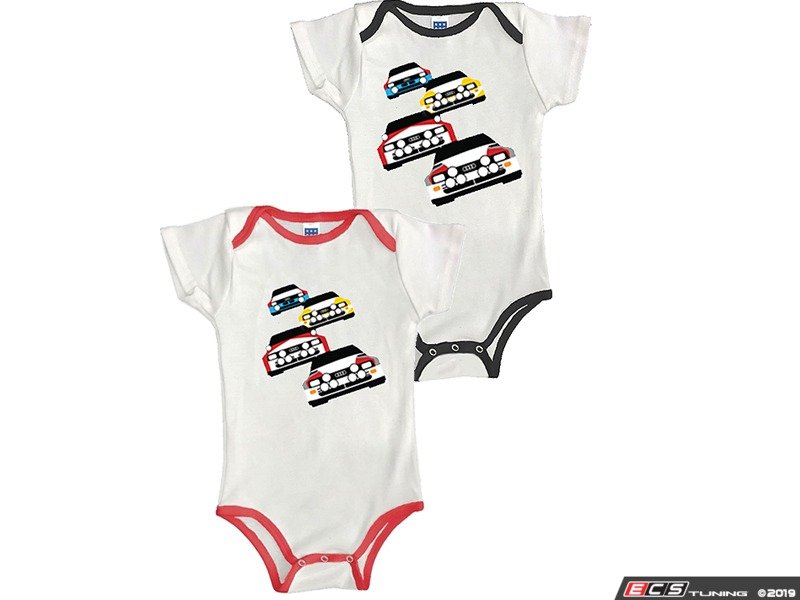 Rally Car Onesie - Red - 12month