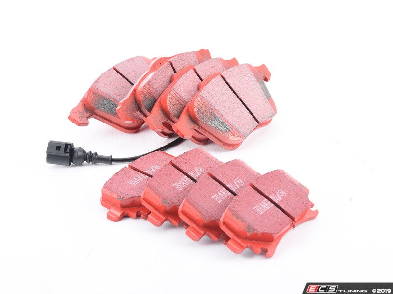 Front & Rear Brake Pad Kit - EBC RedStuff