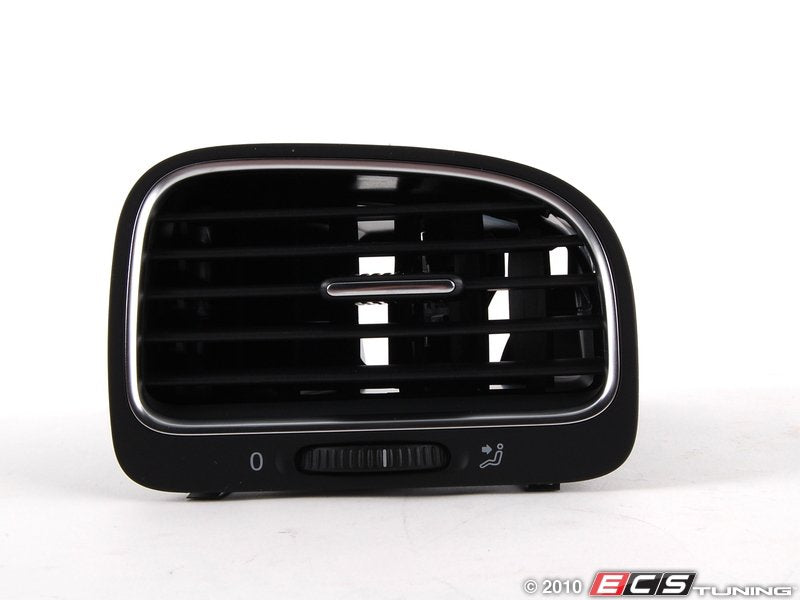 Front Air Vent - Black With Chrome Trim