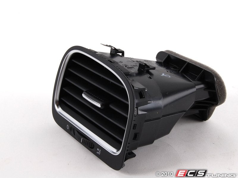 Front Air Vent - Black With Chrome Trim