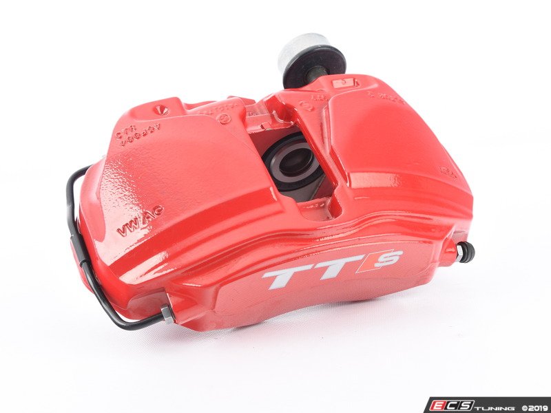 Front Brake Caliper - Left (Tornado Red)