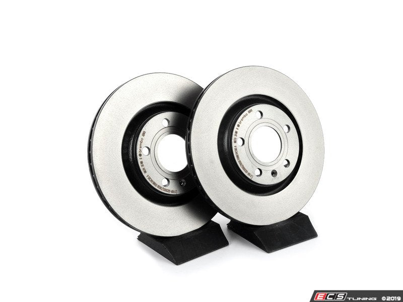 Rear UV Coated Brake Rotors - Pair (300x22)