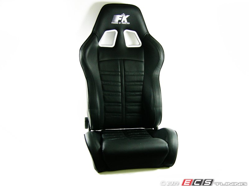 Left Leather Sport Seat - Black/Black