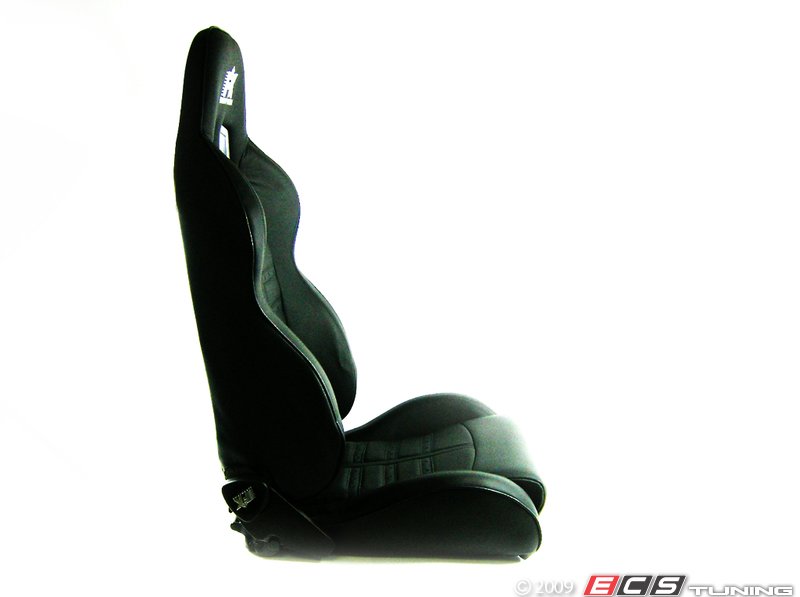 Left Leather Sport Seat - Black/Black