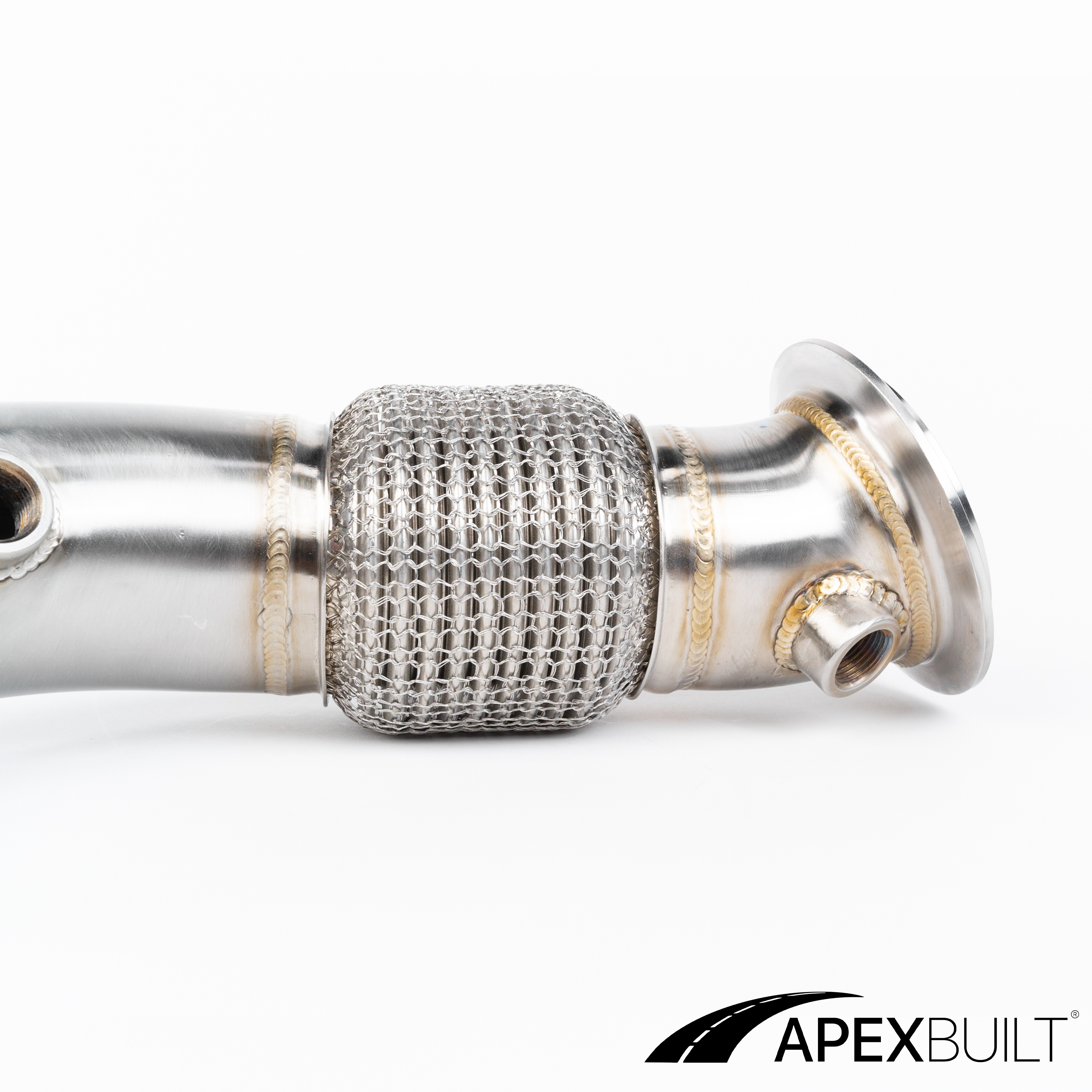 ApexBuilt® BMW F87 M2C, F80 M3, & F82/F83 M4 Race Downpipes (S55, 2015-20)