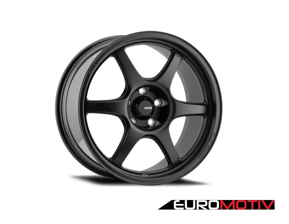 15’ Hexaform Flow Formed Wheel Set - Matte Black