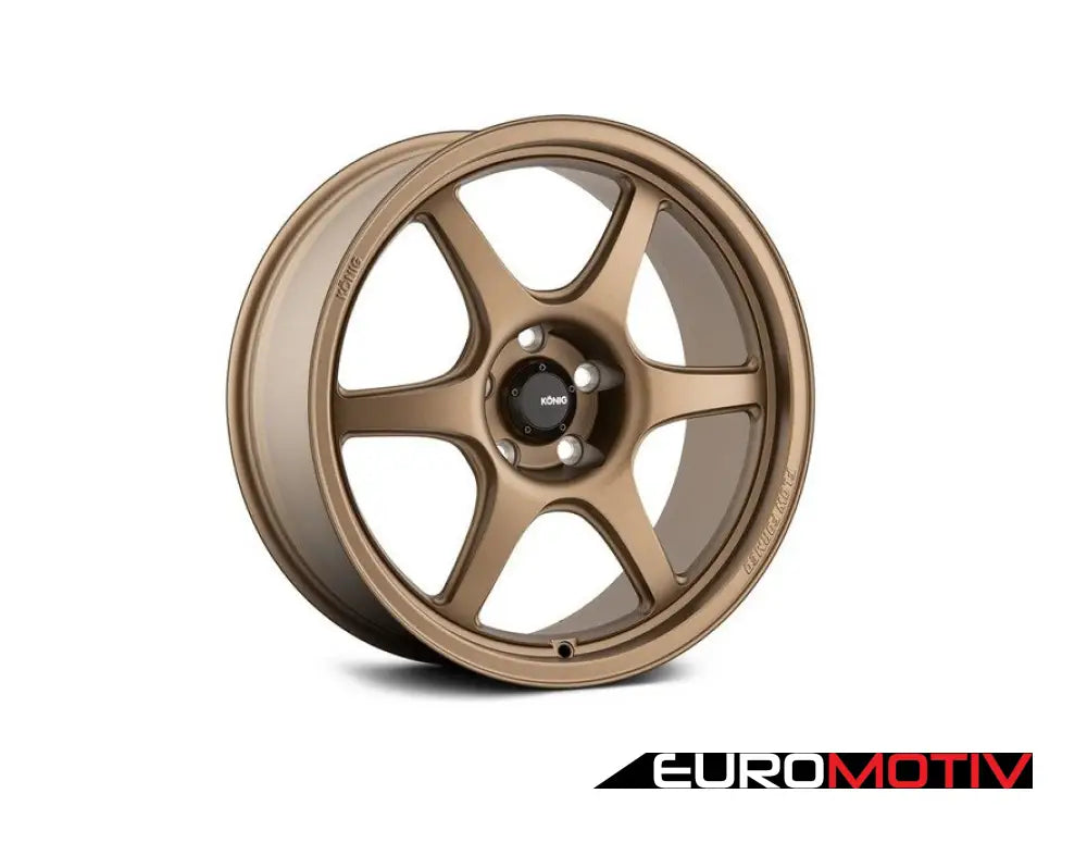 15’ Hexaform Flow Formed Wheel Set - Matte Bronze