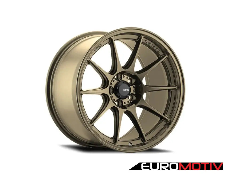 15’ Konig Dekagram Flow Formed Wheel Set - Gloss Bronze