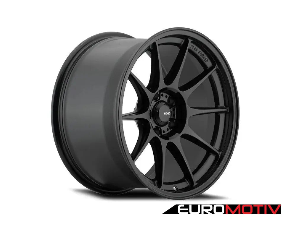 15’ Konig Dekagram Flow Formed Wheel Set - Semi Matte Black