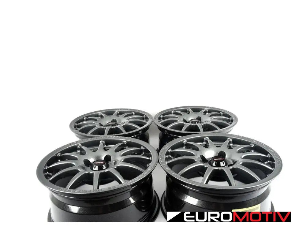 15’ Pro Race 1.2 Dark Gloss Silver - Set Of Four